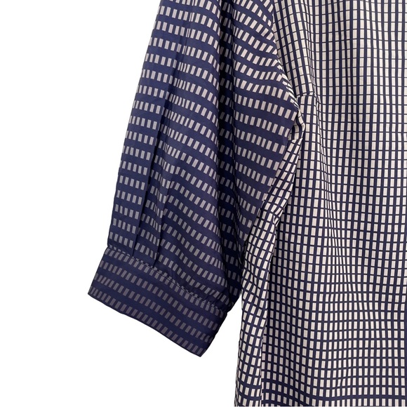 Shift Dress Square Pattern Ombre XL - Picture 3 of 10